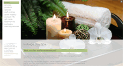 Desktop Screenshot of indulge-dayspa.com